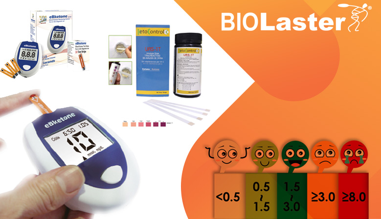 Análisis de cetonas para qué sirve Biolaster